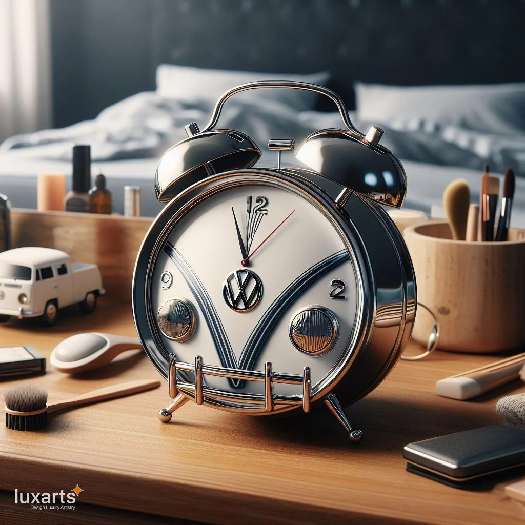 Start Your Day with Style: Volkswagen Inspired Alarm Clocks luxarts volkswagen alarm clock 4 jpg