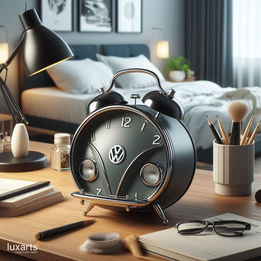 Start Your Day with Style: Volkswagen Inspired Alarm Clocks luxarts volkswagen alarm clock 7 jpg