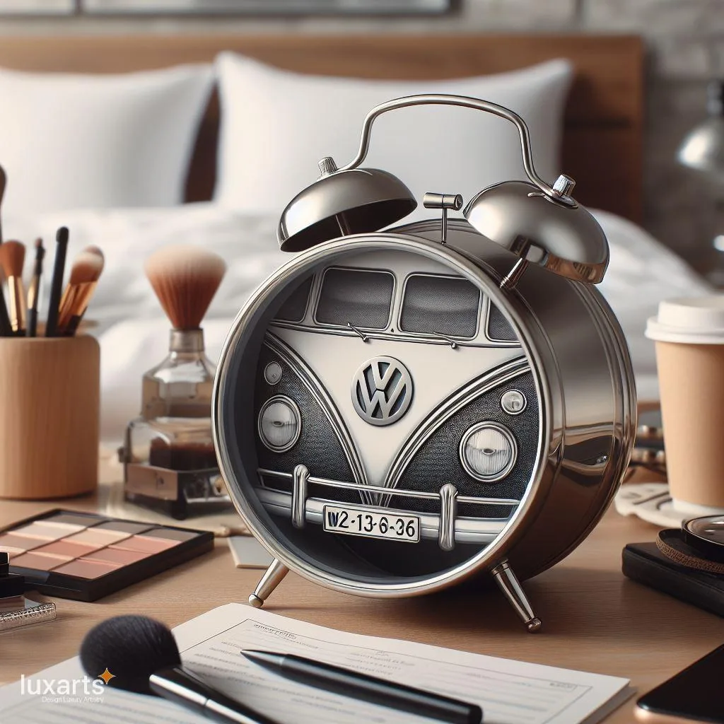 Start Your Day with Style: Volkswagen Inspired Alarm Clocks luxarts volkswagen alarm clock 8 jpg