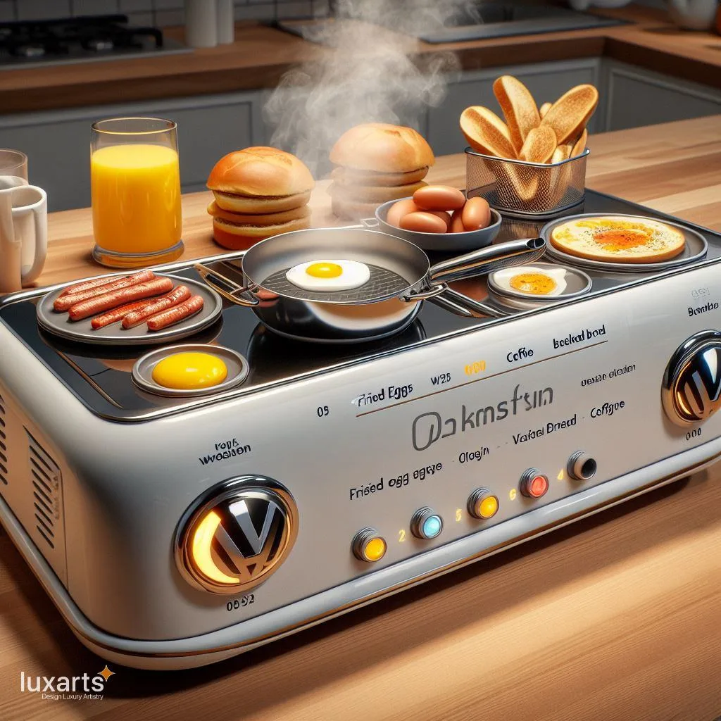 Retro Breakfast Vibes: Volkswagen Bus Inspired Breakfast Stations luxarts volkswagen bus breakfast stations 11 jpg