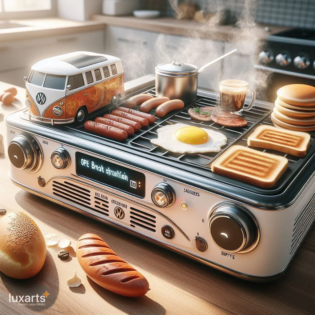 Retro Breakfast Vibes: Volkswagen Bus Inspired Breakfast Stations luxarts volkswagen bus breakfast stations 15 jpg