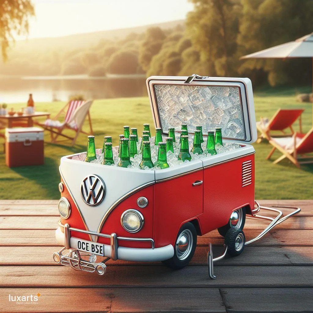 Retro Cool: Volkswagen Bus-Inspired Ice Box for Chilled Refreshments luxarts volkswagen bus inspired ice box 20 jpg