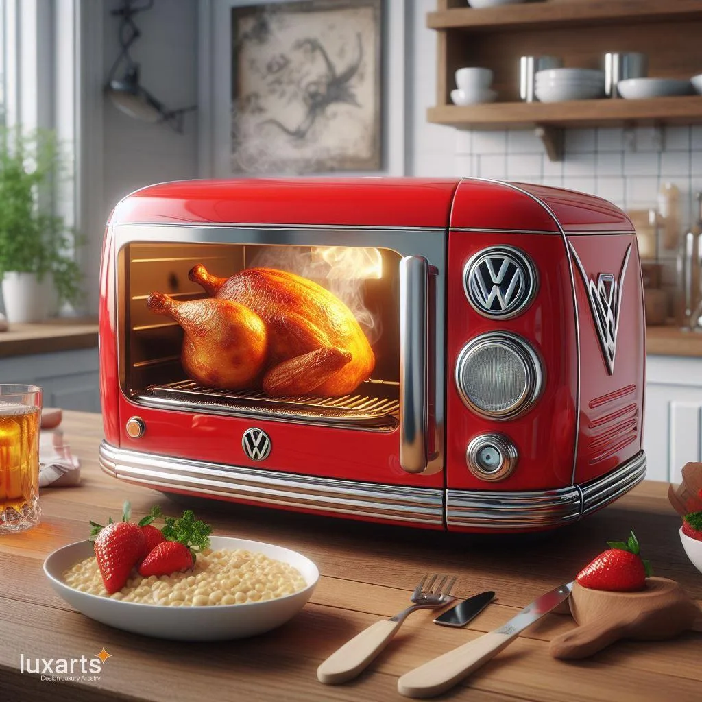 Volkswagen Bus Shaped Microwaves: Retro Style for Modern Kitchens luxarts volkswagen bus shaped microwave 5 jpg
