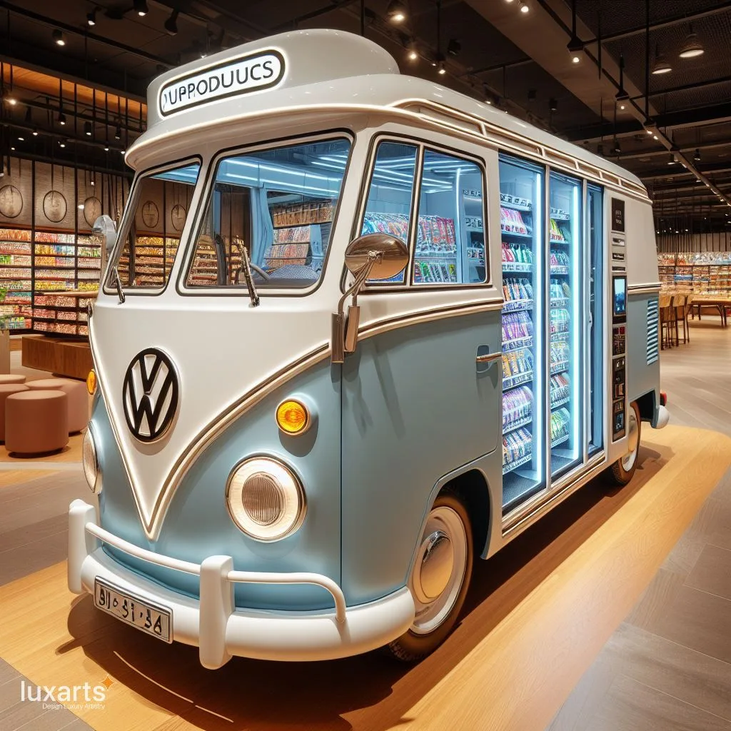 Retro Cool: Volkswagen Bus Inspired Vending Machine luxarts volkswagen bus shaped vending machine 1 jpg