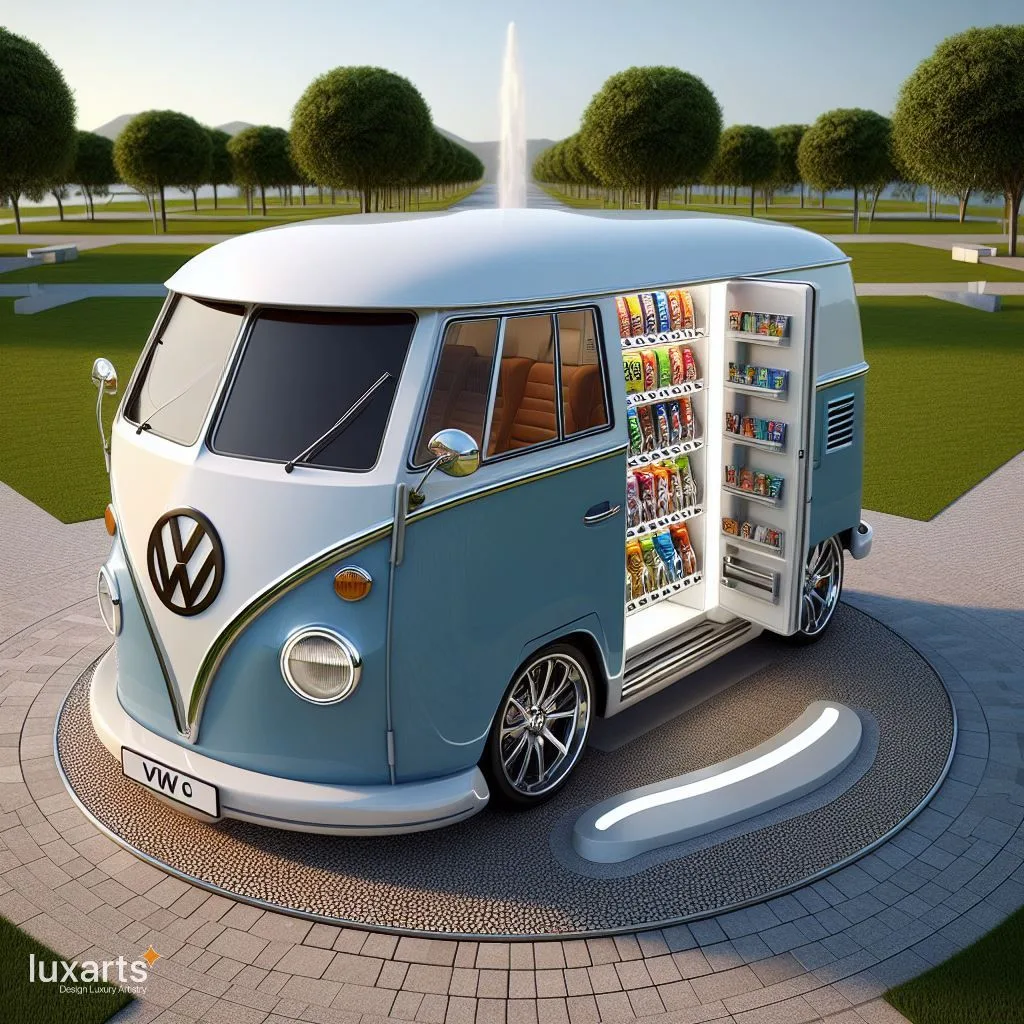 Retro Cool: Volkswagen Bus Inspired Vending Machine