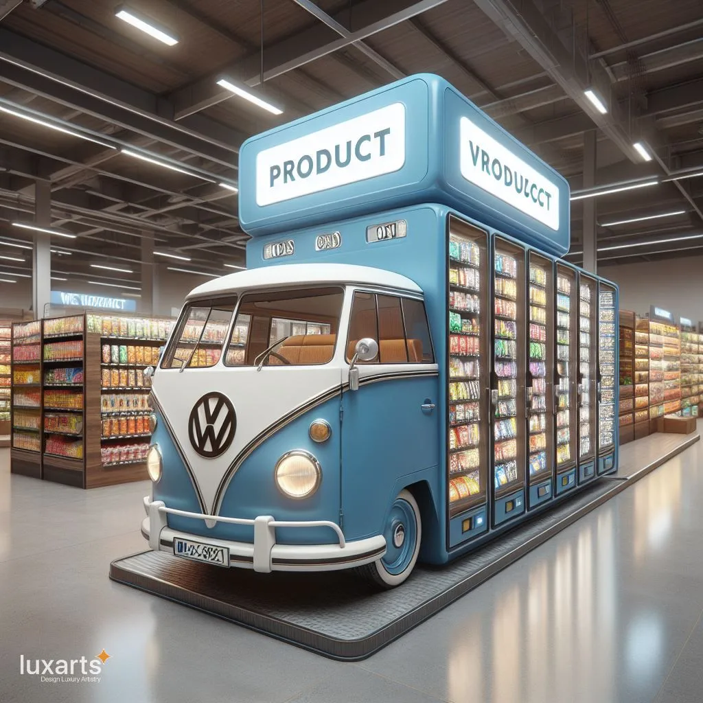Retro Cool: Volkswagen Bus Inspired Vending Machine luxarts volkswagen bus shaped vending machine 5 jpg