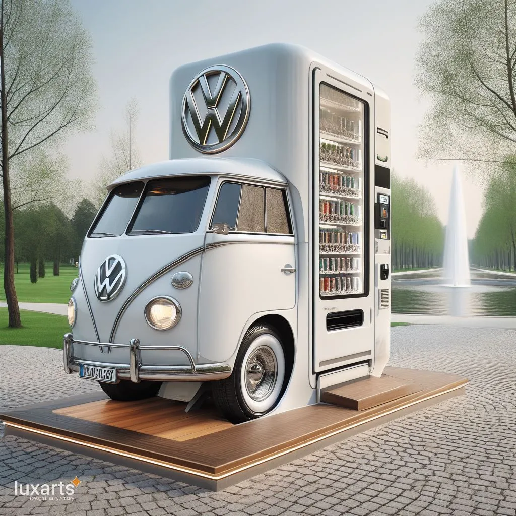 Retro Cool: Volkswagen Bus Inspired Vending Machine