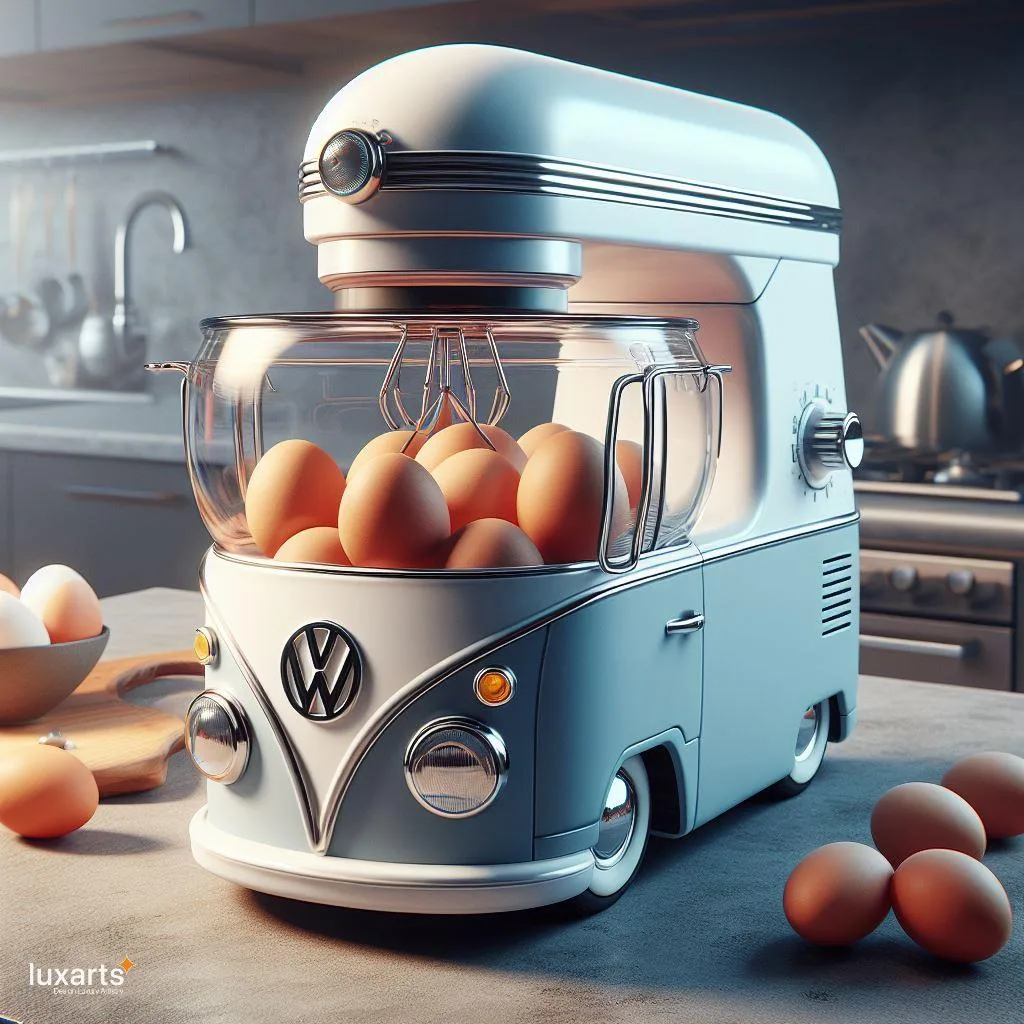 Volkswagen Bus Stand Mixer: Retro Charm for Your Kitchen Creations luxarts volkswagen bus stand mixer 0 jpg