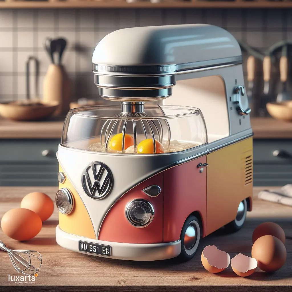 Volkswagen Bus Stand Mixer: Retro Charm for Your Kitchen Creations luxarts volkswagen bus stand mixer 11 jpg