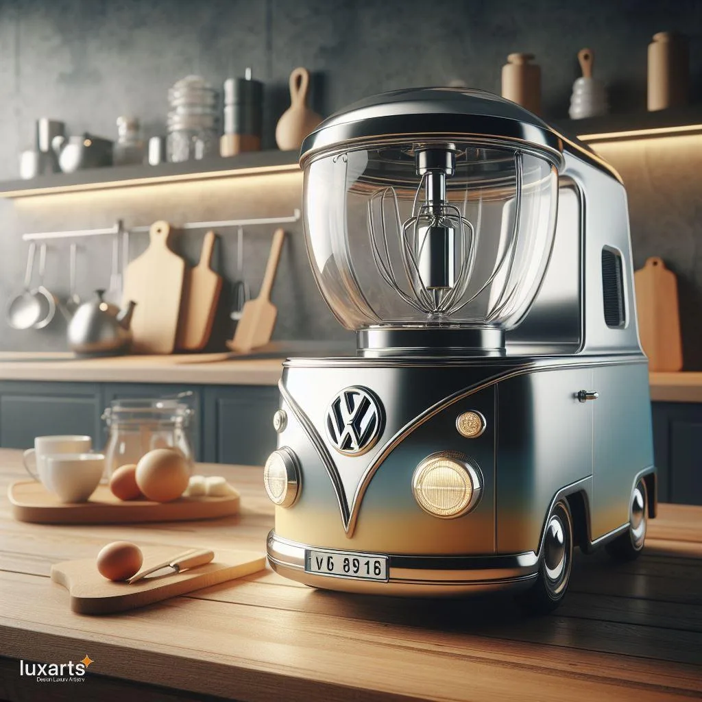 Volkswagen Bus Stand Mixer: Retro Charm for Your Kitchen Creations luxarts volkswagen bus stand mixer 13 jpg