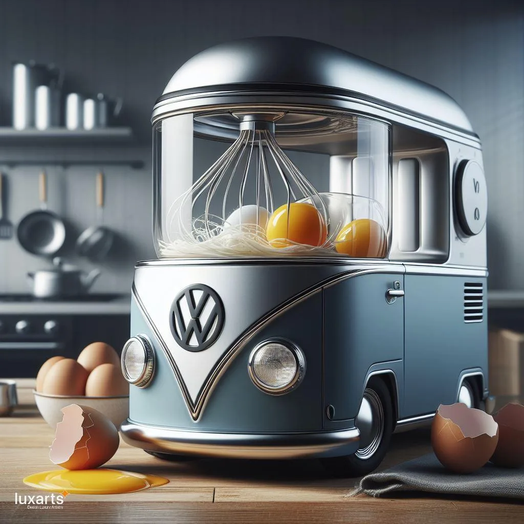 Volkswagen Bus Stand Mixer: Retro Charm for Your Kitchen Creations luxarts volkswagen bus stand mixer 4 jpg