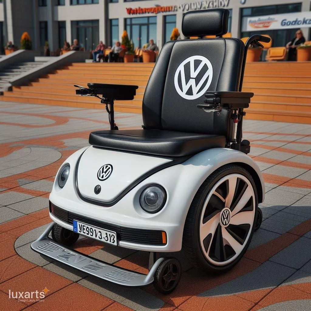 Revolutionize Mobility: Volkswagen-Inspired Electric Wheelchairs luxarts volkswagen inspired electric wheelchair 13 jpg