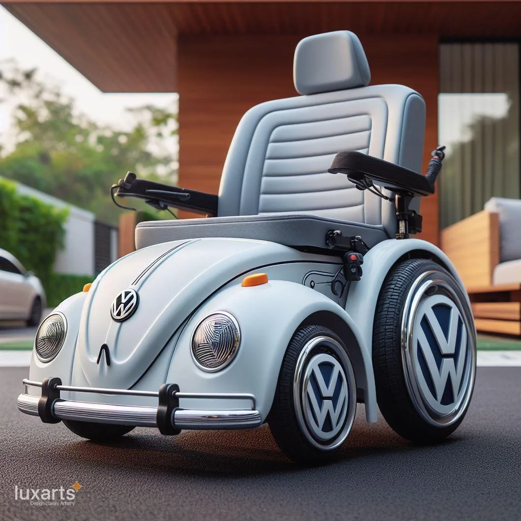 Revolutionize Mobility: Volkswagen-Inspired Electric Wheelchairs luxarts volkswagen inspired electric wheelchair 15 jpg