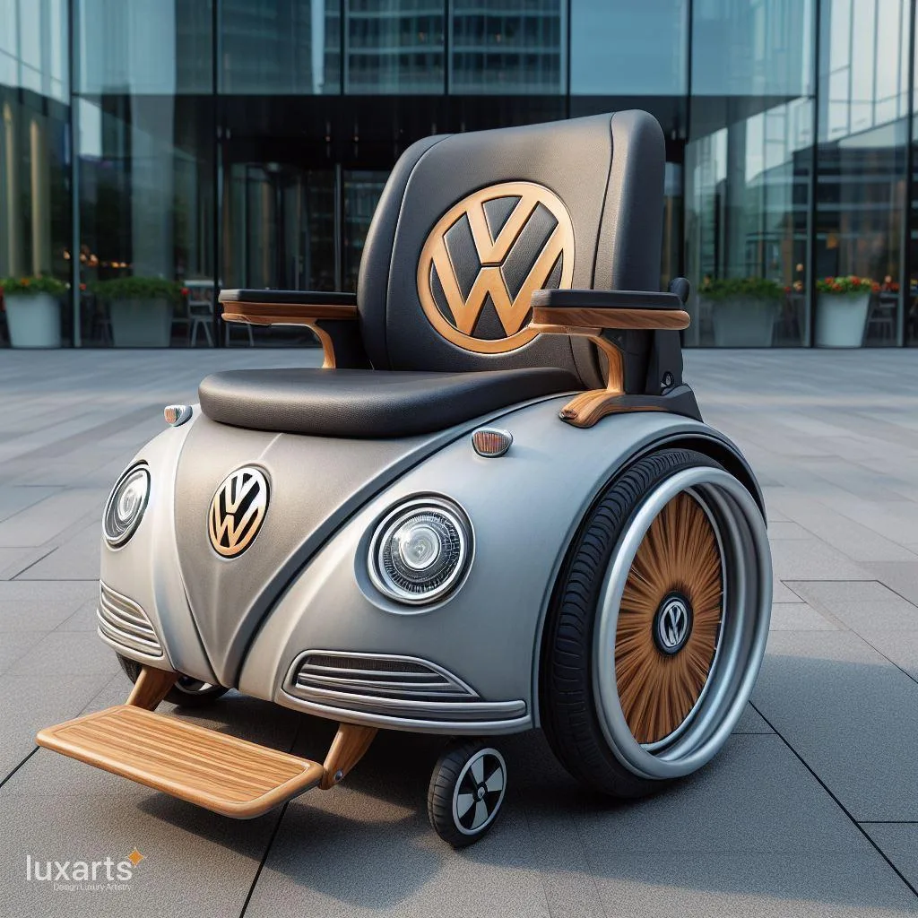 Revolutionize Mobility: Volkswagen-Inspired Electric Wheelchairs luxarts volkswagen inspired electric wheelchair 17 jpg
