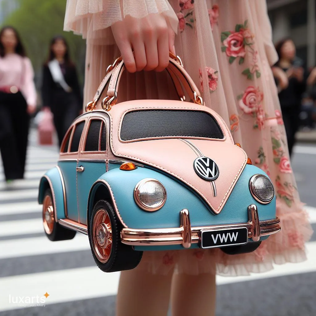 Hit the Road in Style: Volkswagen Inspired Handbags for Automotive Fashion luxarts volkswagen inspired handbag 1 jpg