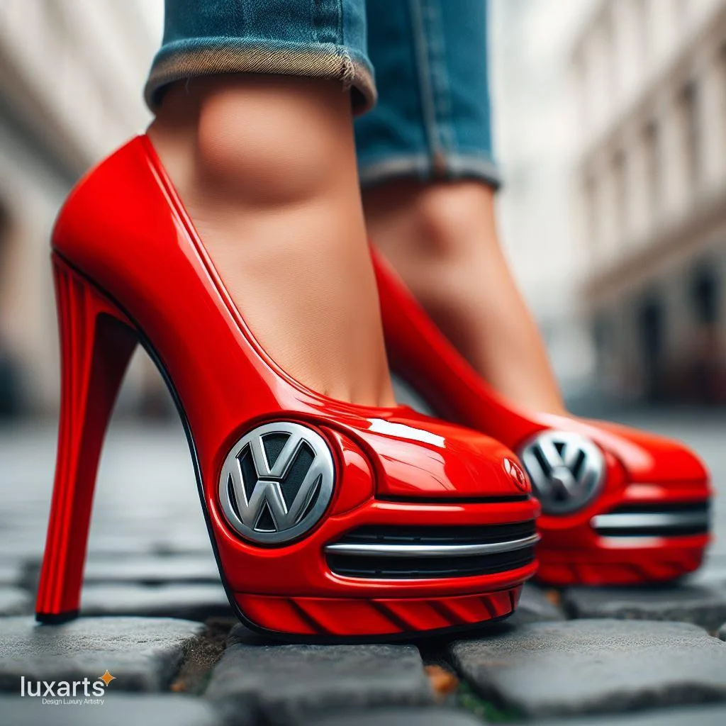 Stimulating Creativity: Top 10 Inventive Heel Designs Inspired by Volkswagen luxarts volkswagen inspired heels 10 jpg
