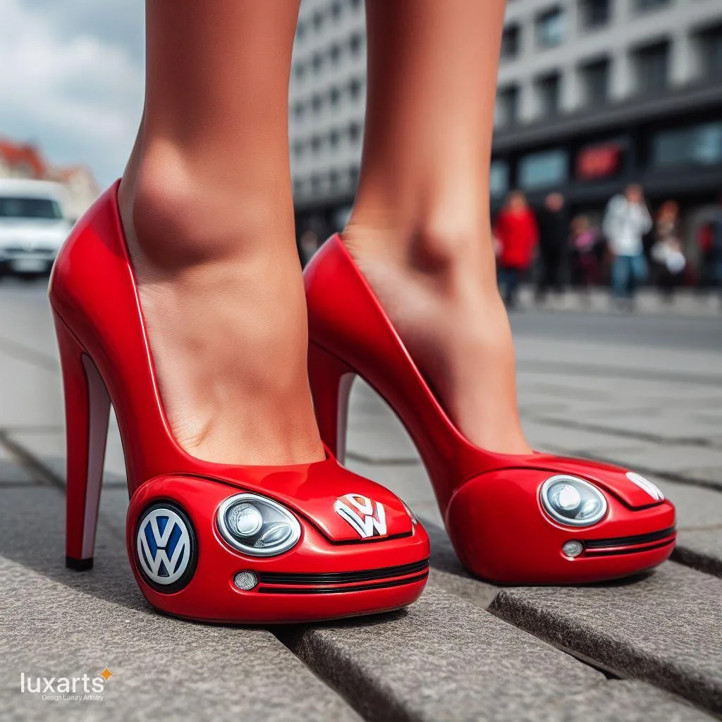 Stimulating Creativity: Top 10 Inventive Heel Designs Inspired by Volkswagen luxarts volkswagen inspired heels 3 jpg