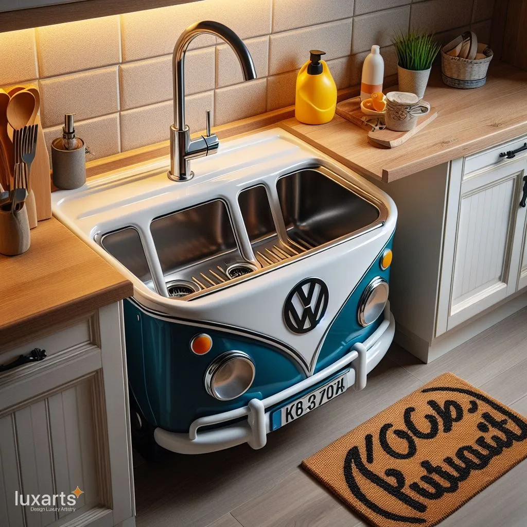 Volkswagen Inspired Kitchen Sink: Driving Style into Your Culinary Space luxarts volkswagen inspired kitchen sink 0 jpg