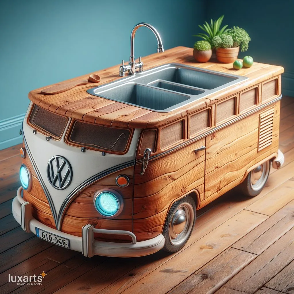 Volkswagen Inspired Kitchen Sink: Driving Style into Your Culinary Space luxarts volkswagen inspired kitchen sink 10 jpg