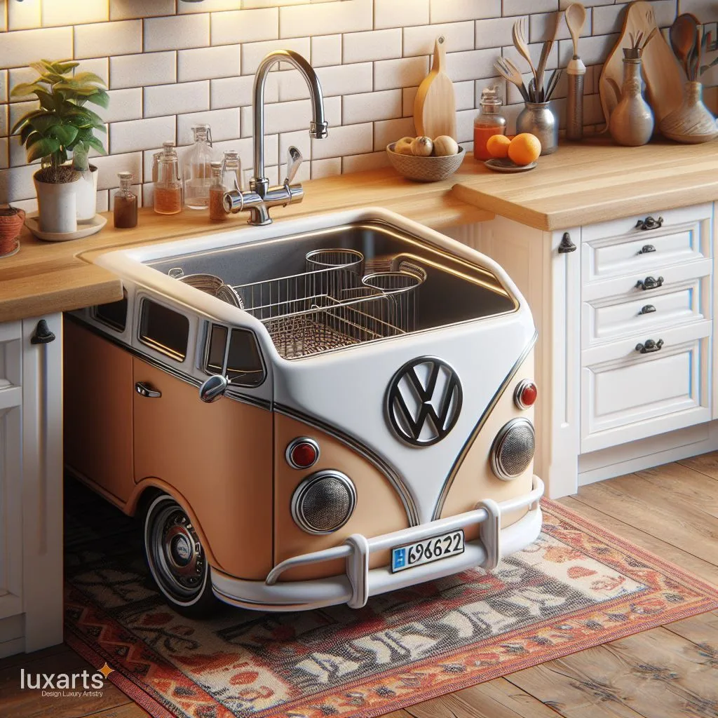 Volkswagen Inspired Kitchen Sink: Driving Style into Your Culinary Space