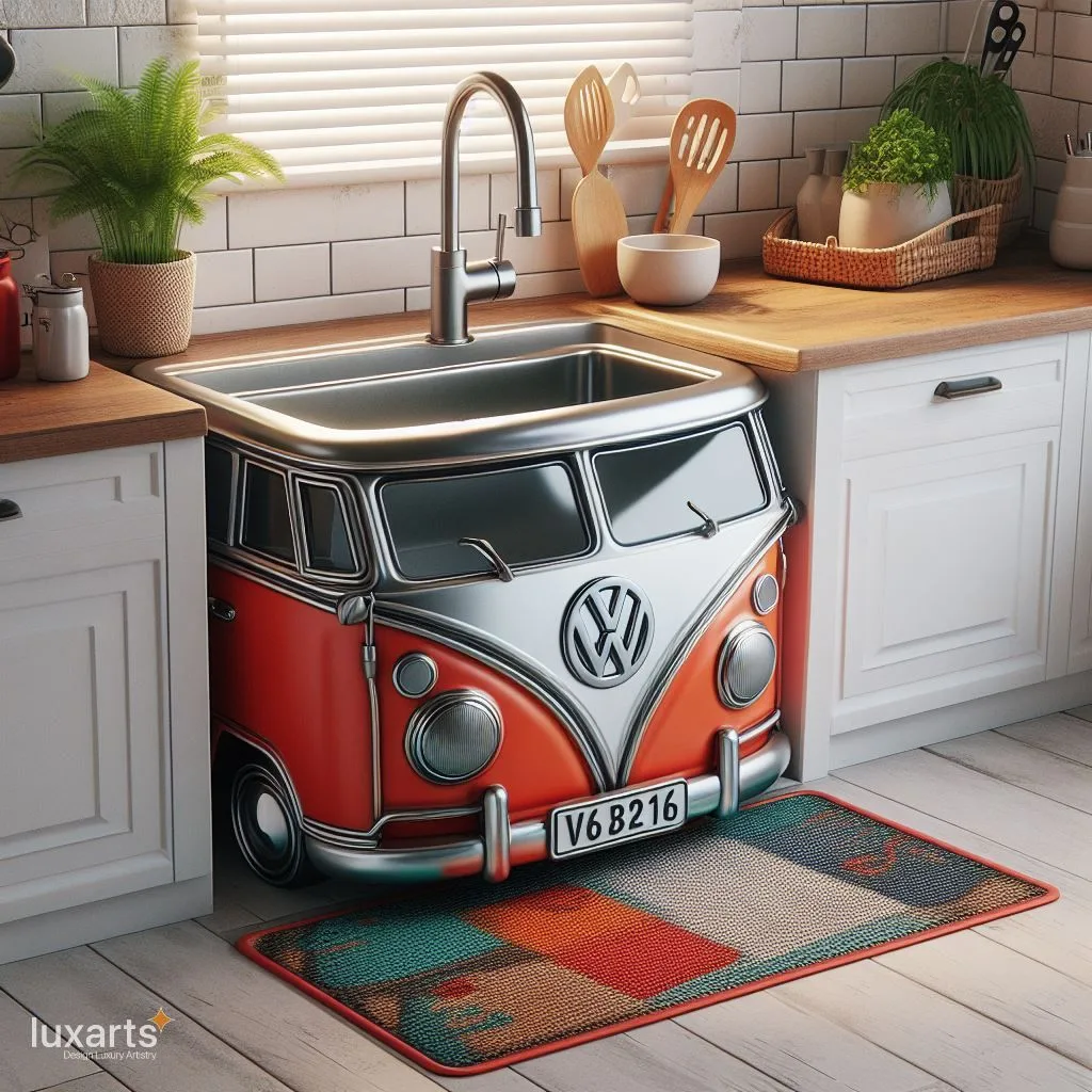 Volkswagen Inspired Kitchen Sink: Driving Style into Your Culinary Space luxarts volkswagen inspired kitchen sink 2 jpg