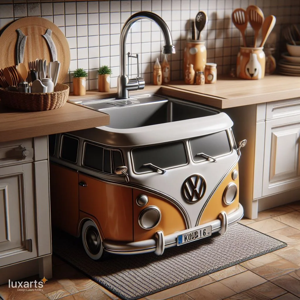 Volkswagen Inspired Kitchen Sink: Driving Style into Your Culinary Space luxarts volkswagen inspired kitchen sink 3 jpg
