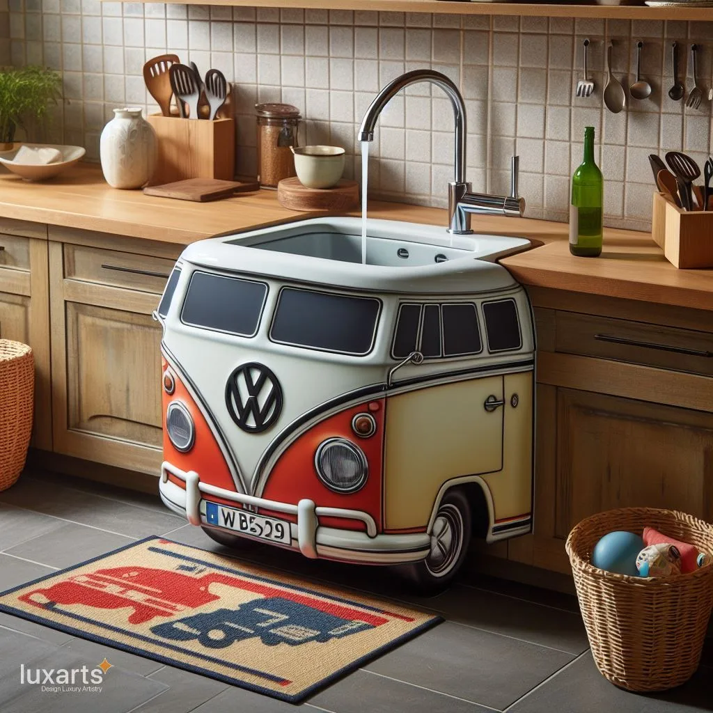 Volkswagen Inspired Kitchen Sink: Driving Style into Your Culinary Space luxarts volkswagen inspired kitchen sink 4 jpg
