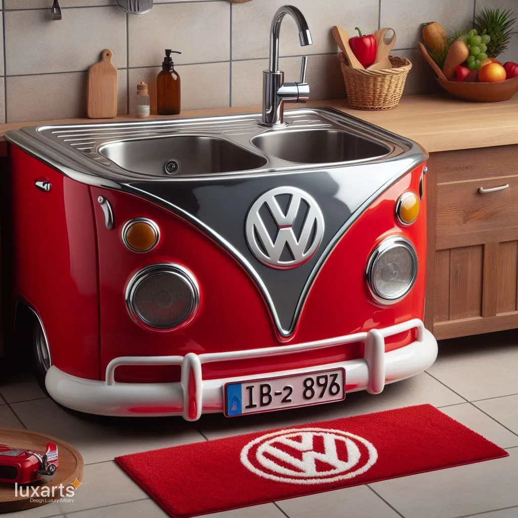 Volkswagen Inspired Kitchen Sink: Driving Style into Your Culinary Space luxarts volkswagen inspired kitchen sink 5 jpg