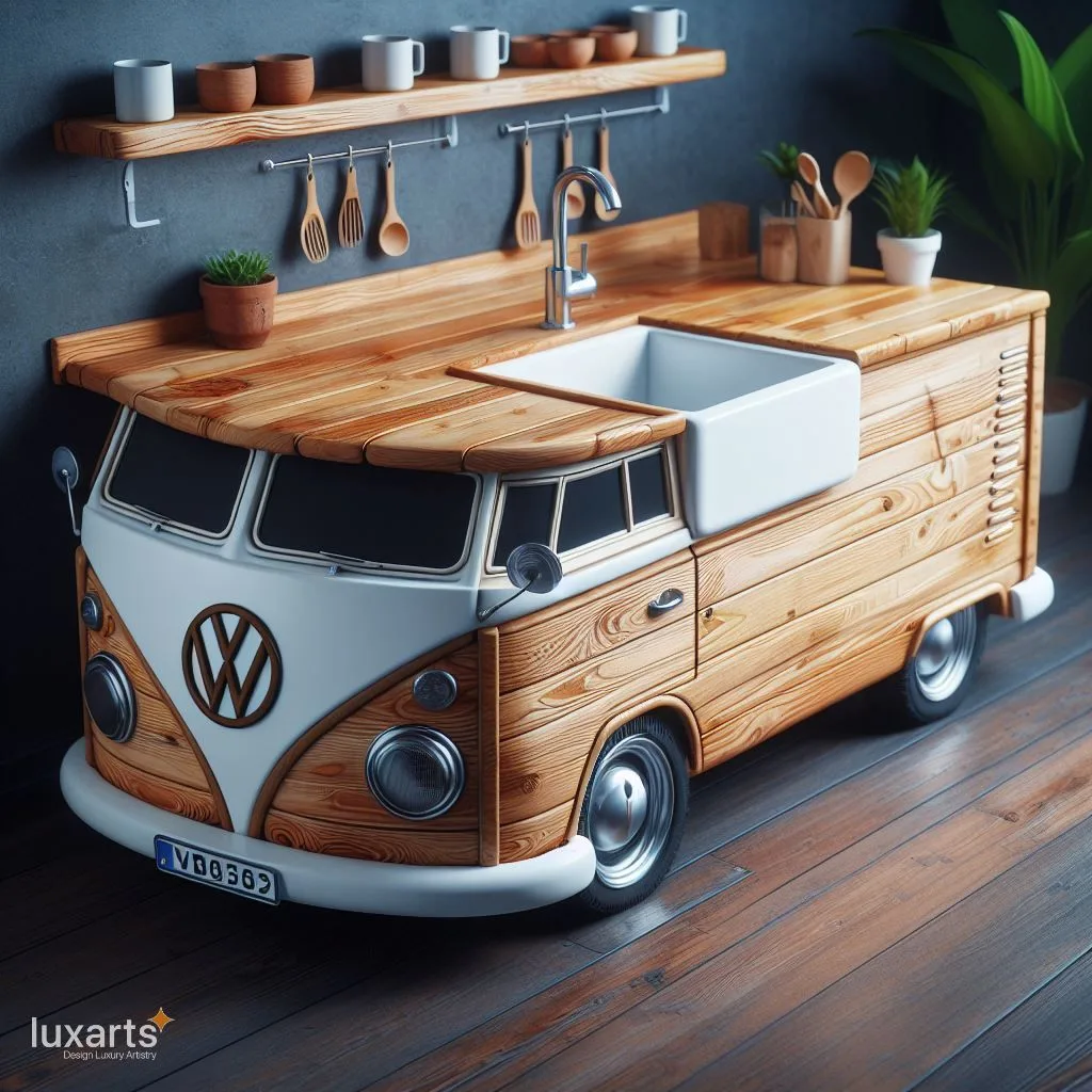 Volkswagen Inspired Kitchen Sink: Driving Style into Your Culinary Space luxarts volkswagen inspired kitchen sink 6 jpg