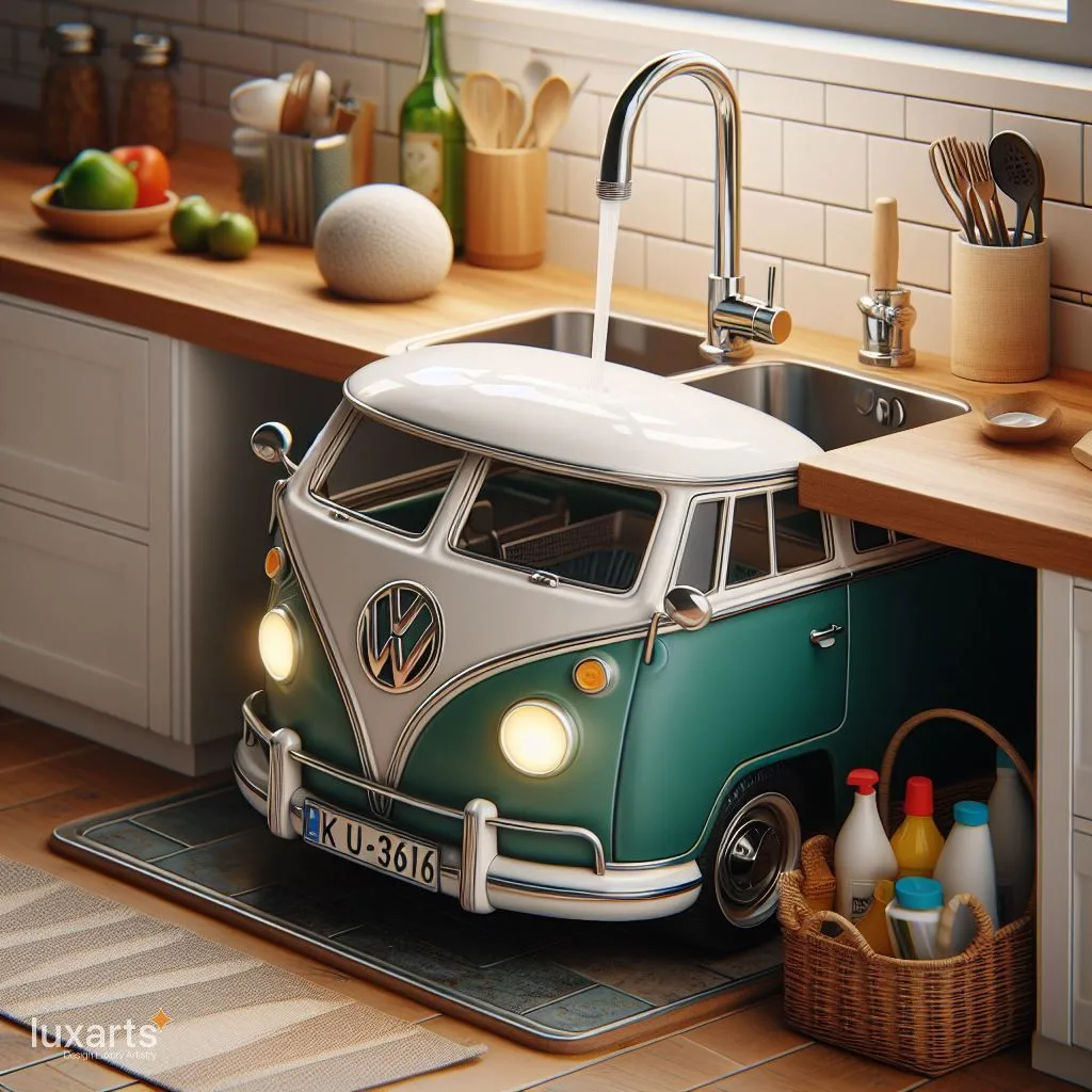 Volkswagen Inspired Kitchen Sink: Driving Style into Your Culinary Space luxarts volkswagen inspired kitchen sink 7 jpg