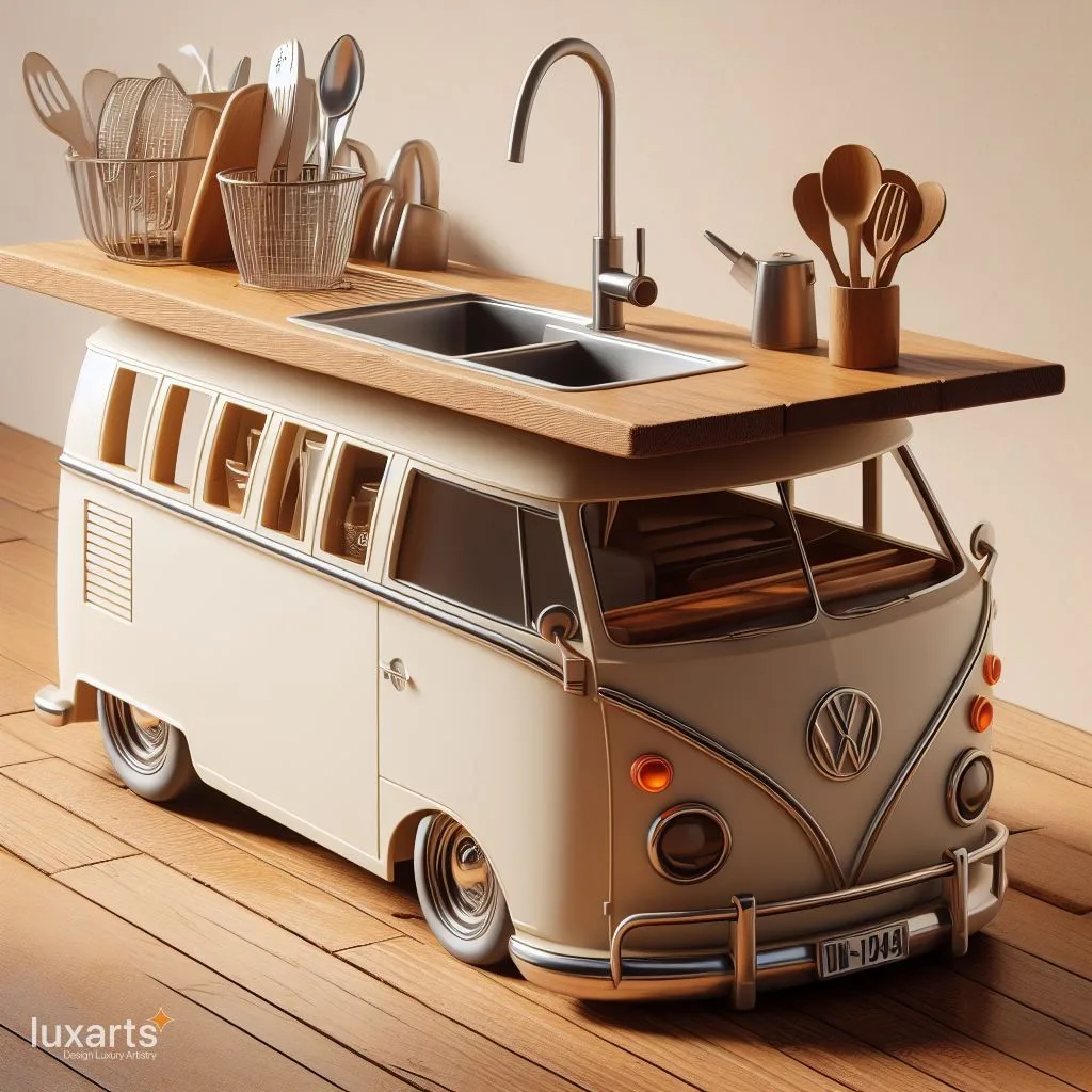 Volkswagen Inspired Kitchen Sink: Driving Style into Your Culinary Space luxarts volkswagen inspired kitchen sink 9 jpg