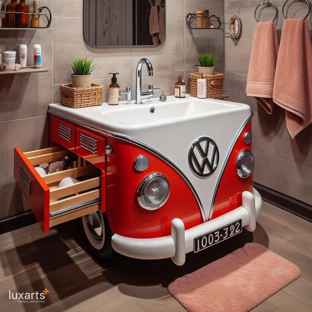 Volkswagen Vibes: Elevate Your Bathroom with a VW Bus Inspired Lavabo luxarts volkswagen inspired lavabo 0 jpg
