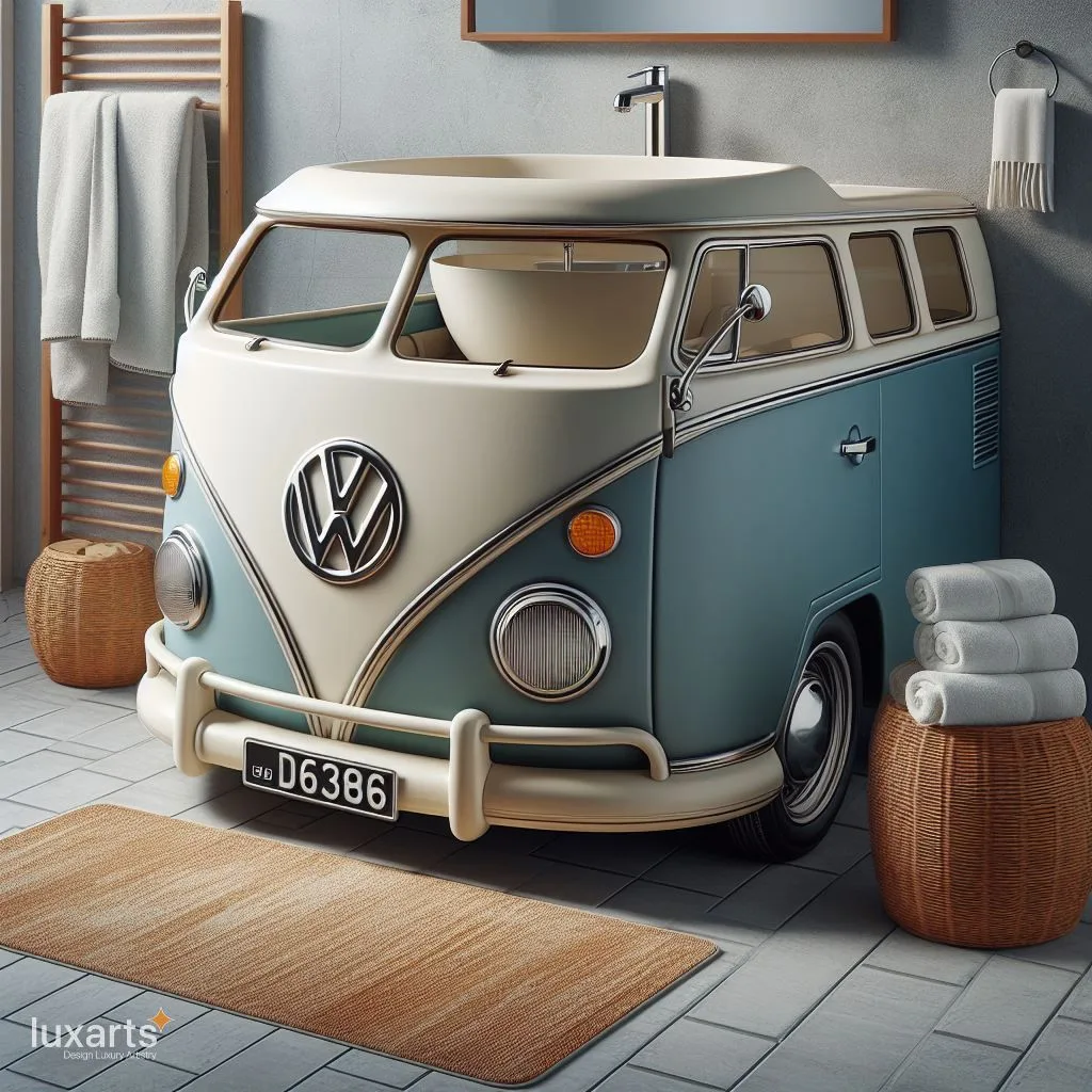 Volkswagen Vibes: Elevate Your Bathroom with a VW Bus Inspired Lavabo luxarts volkswagen inspired lavabo 1 jpg