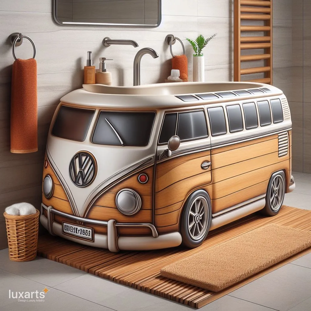 Volkswagen Vibes: Elevate Your Bathroom with a VW Bus Inspired Lavabo luxarts volkswagen inspired lavabo 10 jpg