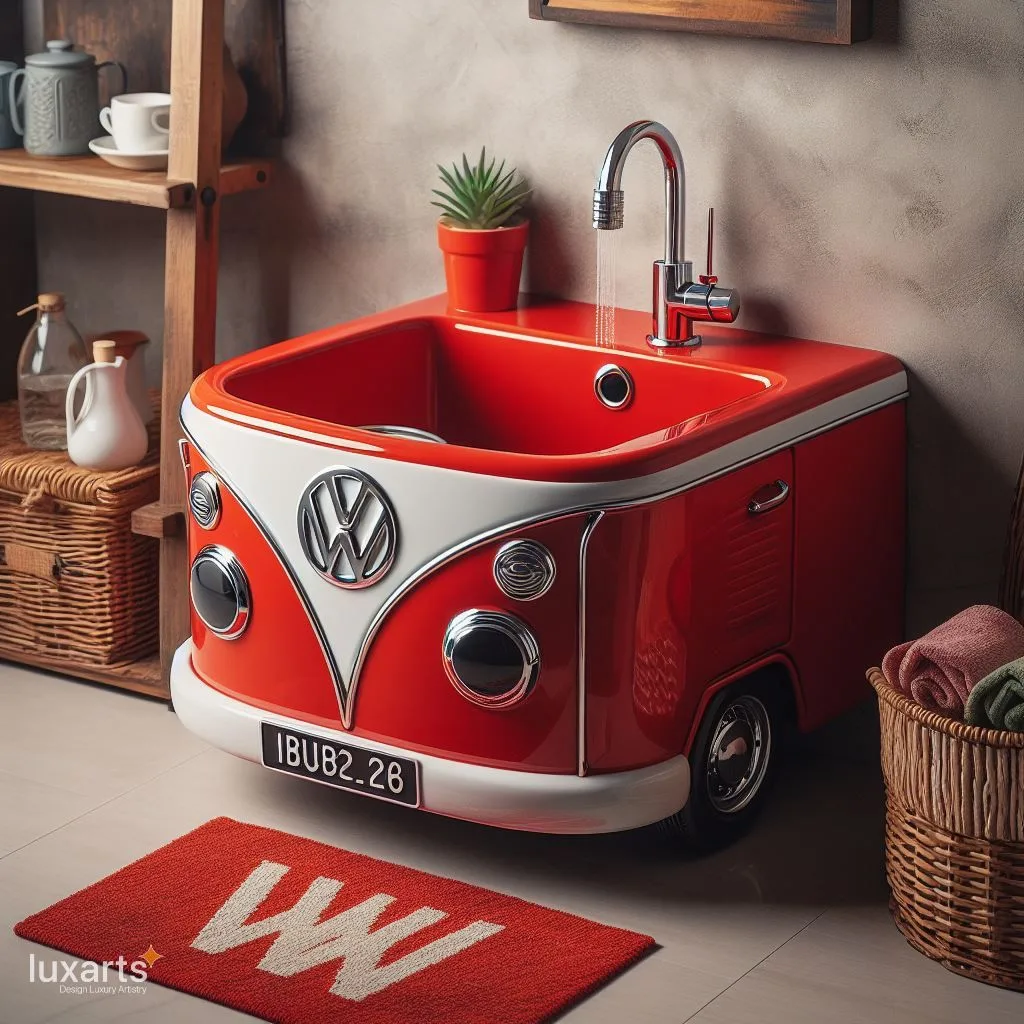 Volkswagen Vibes: Elevate Your Bathroom with a VW Bus Inspired Lavabo luxarts volkswagen inspired lavabo 12 jpg