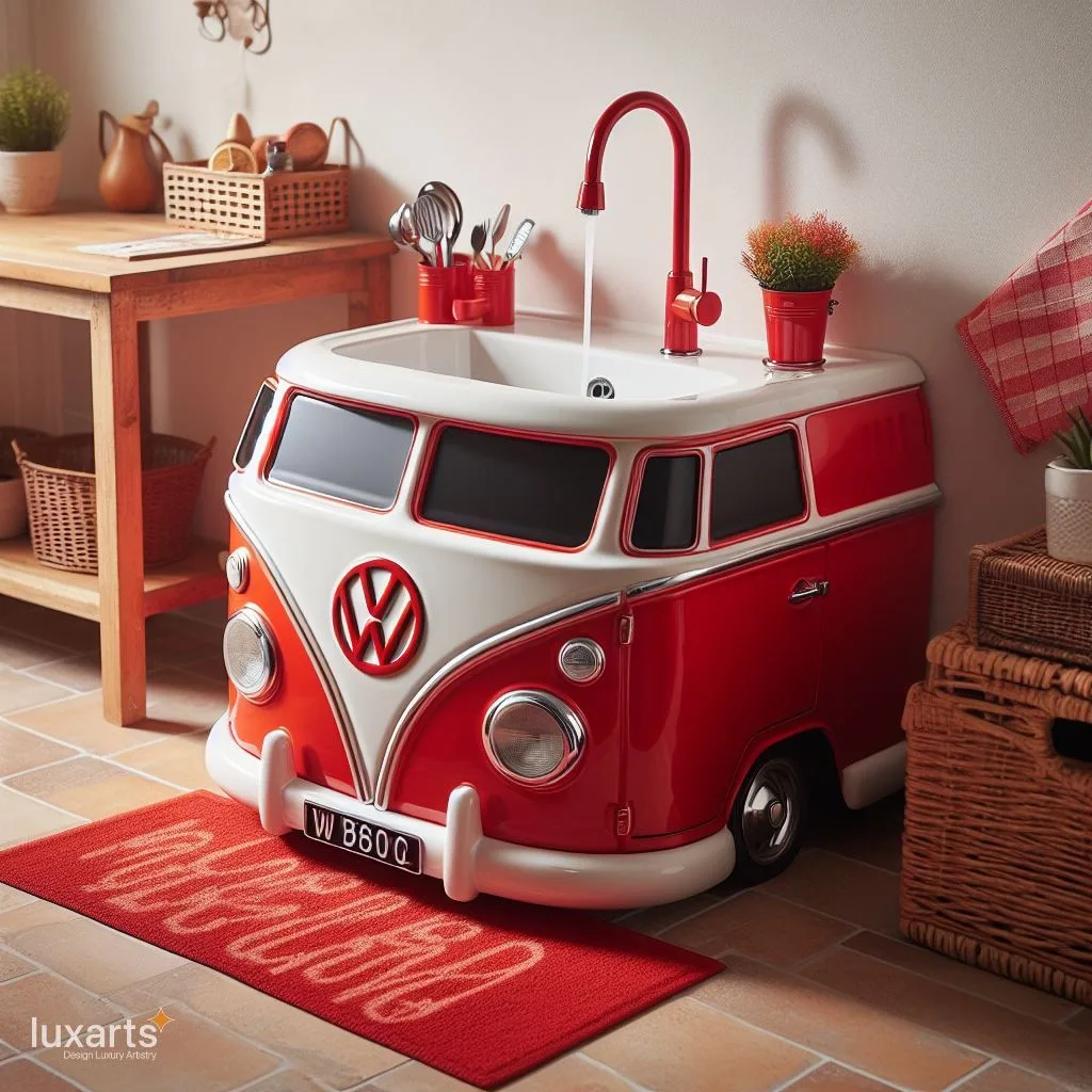 Volkswagen Vibes: Elevate Your Bathroom with a VW Bus Inspired Lavabo luxarts volkswagen inspired lavabo 13 jpg