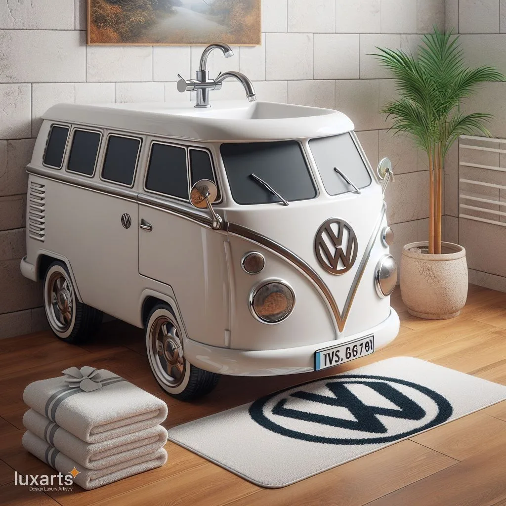 Volkswagen Vibes: Elevate Your Bathroom with a VW Bus Inspired Lavabo luxarts volkswagen inspired lavabo 6 jpg