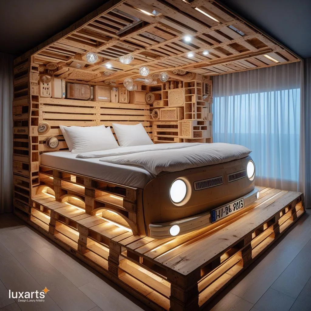 The Volkswagen Inspired Wooden Pallet Bed: Revamp Your Bedroom