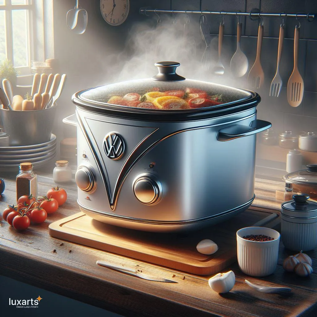 15+ Volkswagen Bus Slow Cookers for Whimsical Culinary Adventures luxarts volkswagen slow cookers 1 jpg