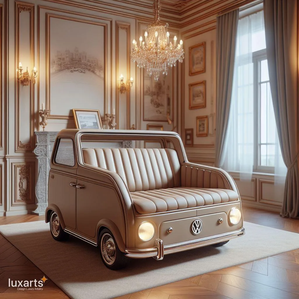 Cruise in Comfort: Volkswagen-Inspired Sofas for Your Living Space! luxarts volkswagen sofa 13 jpg