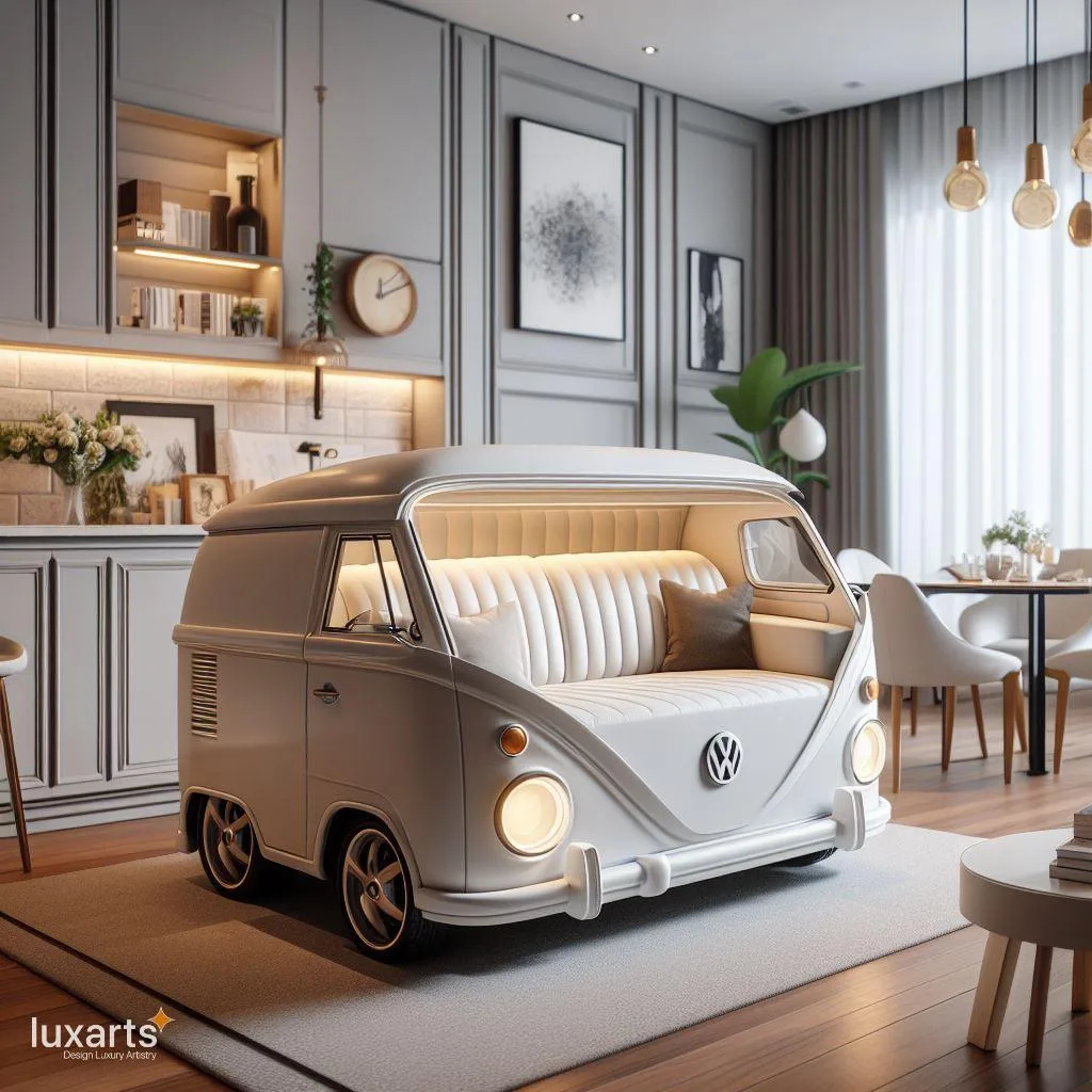Cruise in Comfort: Volkswagen-Inspired Sofas for Your Living Space! luxarts volkswagen sofa 8 jpg
