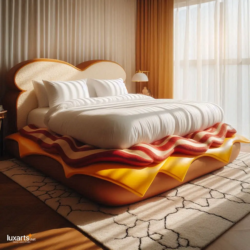 Breakfast-Inspired Beds for a Delicious Start to Your Day Indulge in Comfort Food 1Bacon and Cheese Sandwich Bed 1