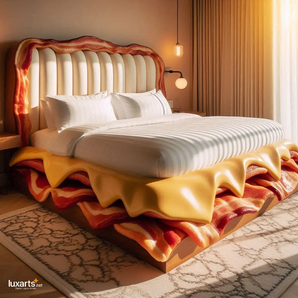 Breakfast-Inspired Beds for a Delicious Start to Your Day Indulge in Comfort Food 1Bacon and Cheese Sandwich Bed 2