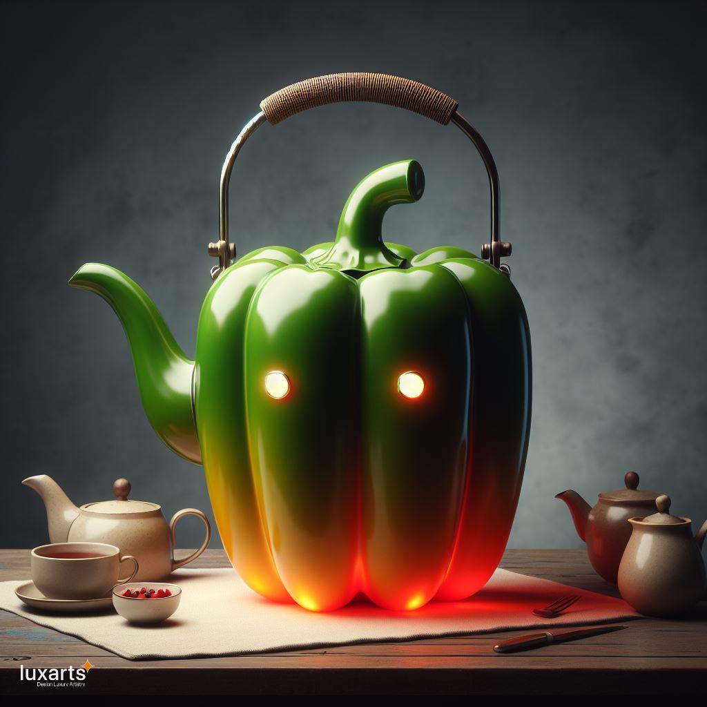 Vegetables Inspired Kettles: Infusing Kitchen Décor with Freshness 2 Pepper 2