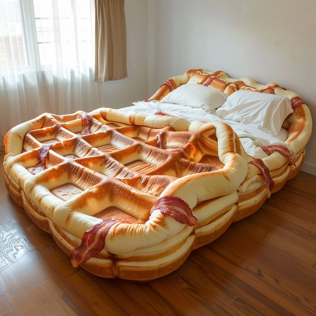 Breakfast-Inspired Beds for a Delicious Start to Your Day Indulge in Comfort Food 4Pretzel Bed jpeg