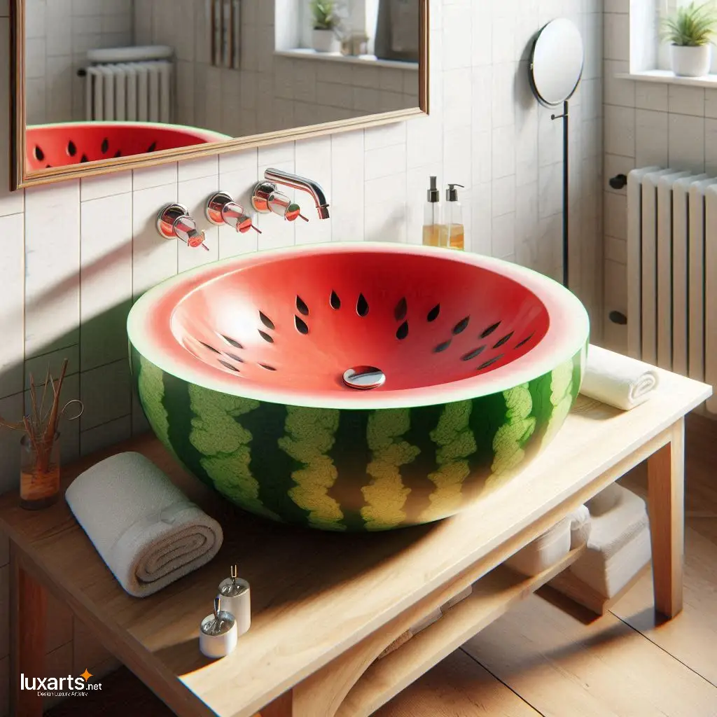 Fruit Sinks Freshen Up Your Kitchen with Vibrant and Refreshing Décor 4Watermelon
