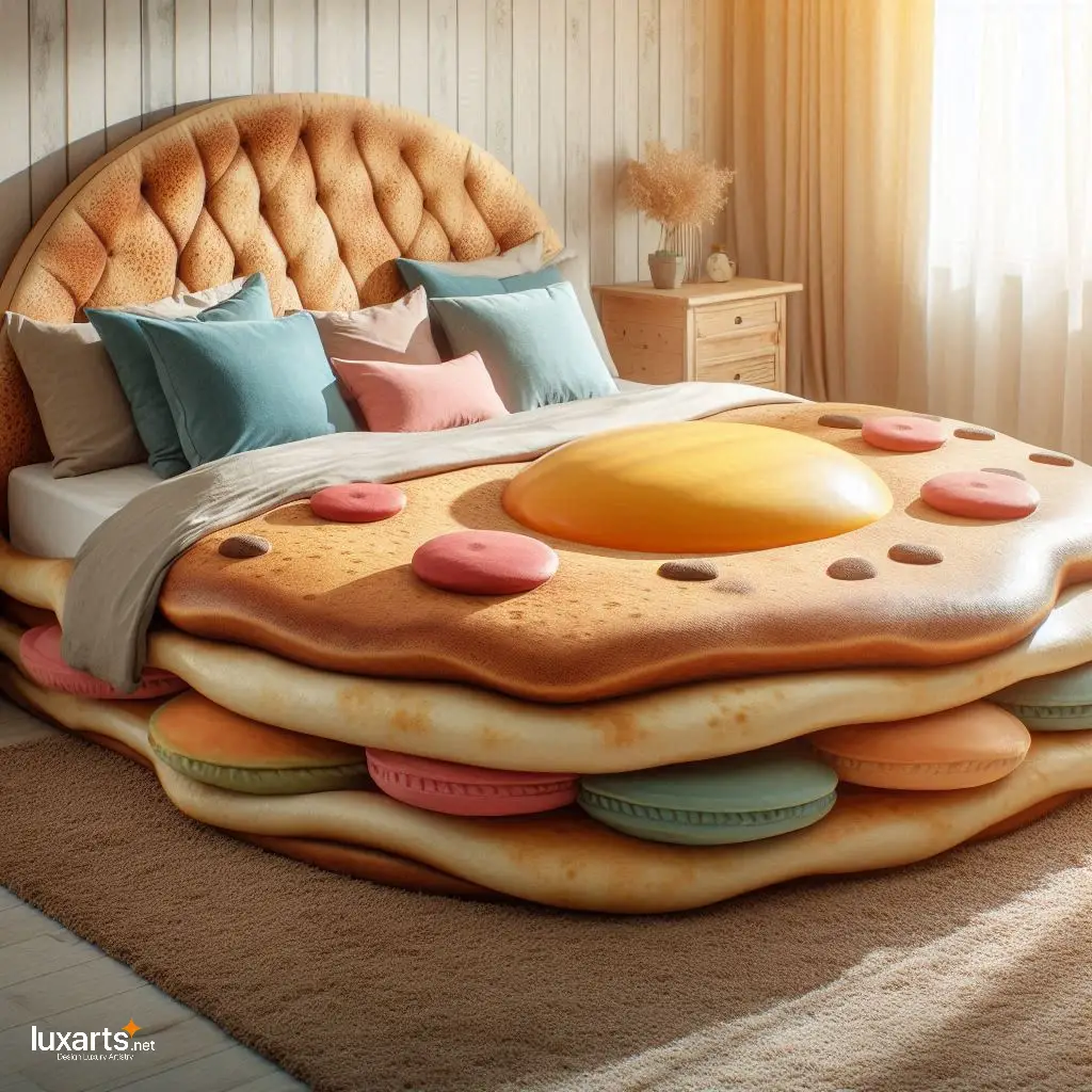Breakfast-Inspired Beds for a Delicious Start to Your Day Indulge in Comfort Food 5Pancake Bed 1