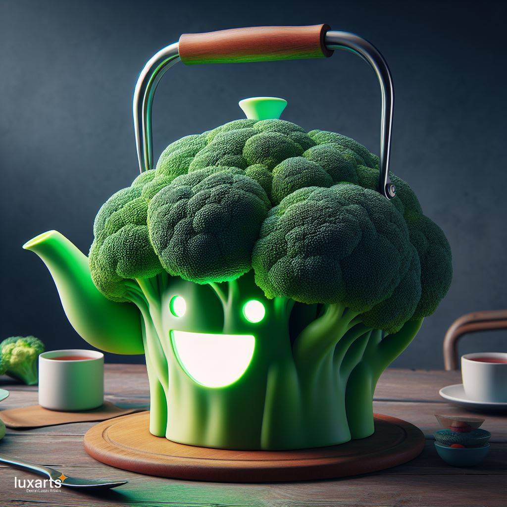 Vegetables Inspired Kettles: Infusing Kitchen Décor with Freshness 6Broccoli 1