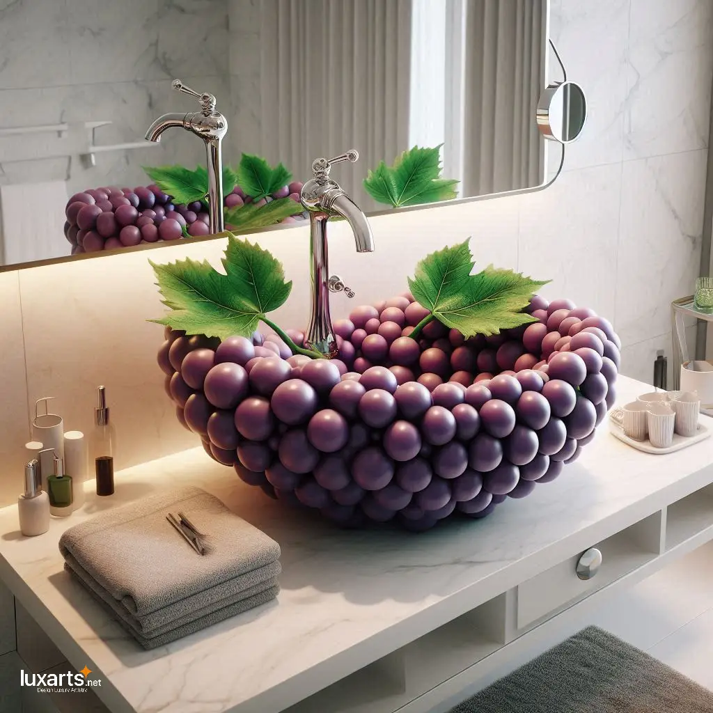 Fruit Sinks Freshen Up Your Kitchen with Vibrant and Refreshing Décor 6Grape