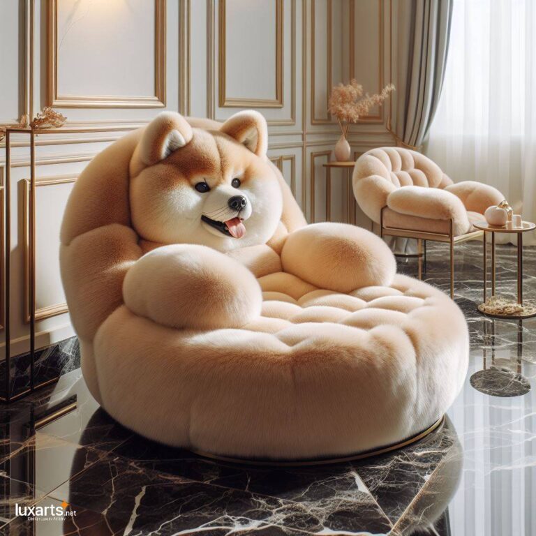 Cozy Comfort: Dog-Shaped Fur Lounge Chairs for Ultimate Relaxation ...